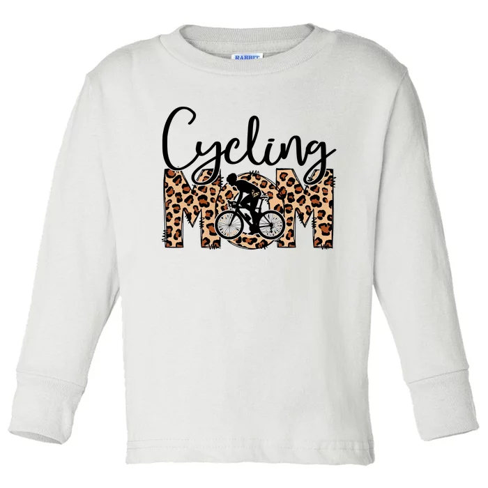 Sports Mom Bundle Cycling Toddler Long Sleeve Shirt