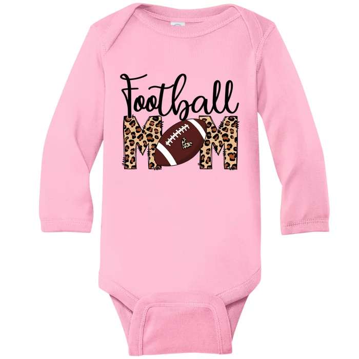 Sports Mom Bundle Football Baby Long Sleeve Bodysuit