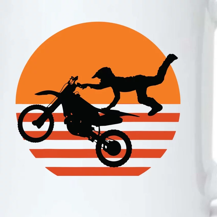 Supercross Motocross Brap Dirt Bike Rider Tee Black Color Changing Mug