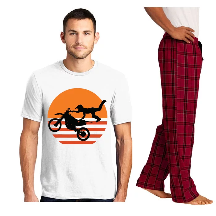 Supercross Motocross Brap Dirt Bike Rider Tee Pajama Set