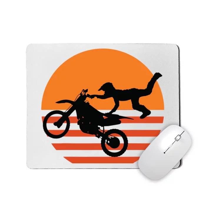 Supercross Motocross Brap Dirt Bike Rider Tee Mousepad