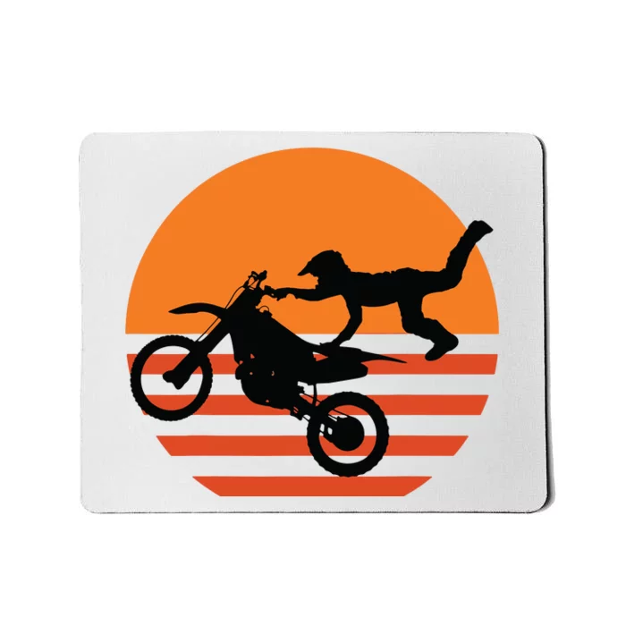 Supercross Motocross Brap Dirt Bike Rider Tee Mousepad