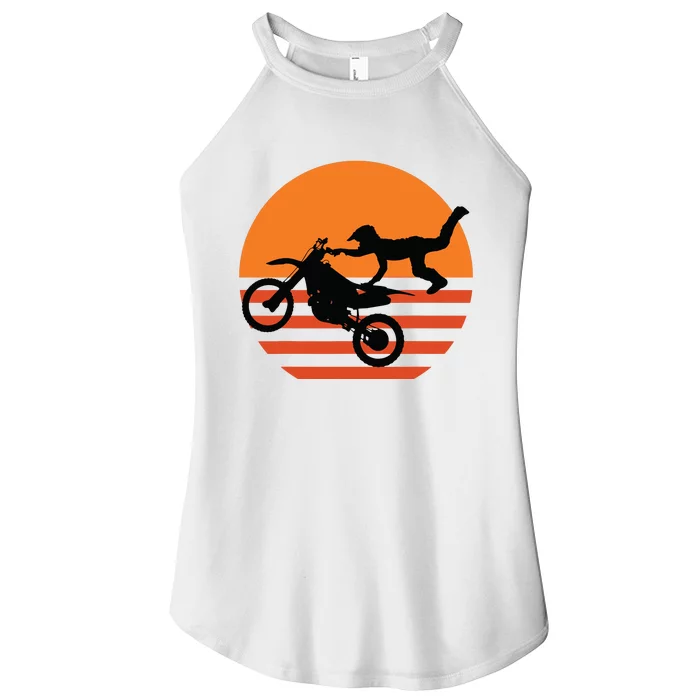 Supercross Motocross Brap Dirt Bike Rider Tee Women’s Perfect Tri Rocker Tank