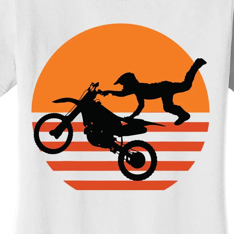 Supercross Motocross Brap Dirt Bike Rider Tee Women's T-Shirt