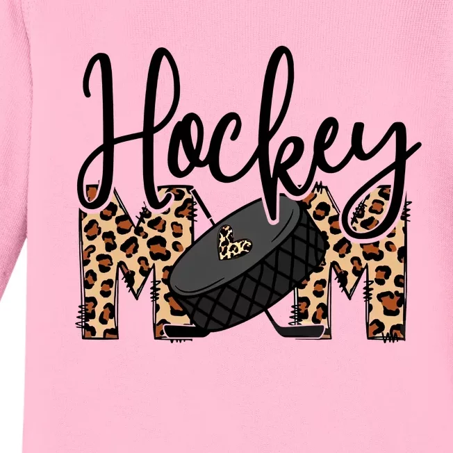 Sports Mom Bundle Ice Hockey Baby Long Sleeve Bodysuit