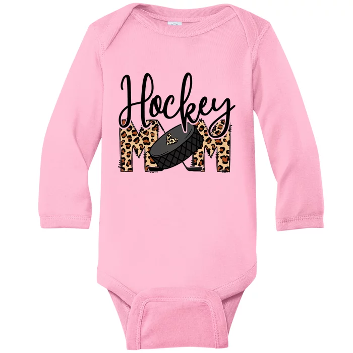 Sports Mom Bundle Ice Hockey Baby Long Sleeve Bodysuit