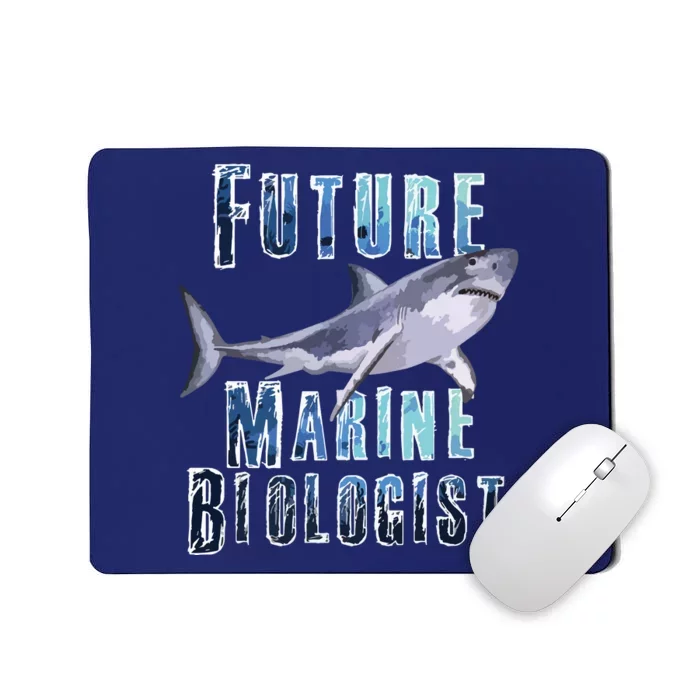 Shark Marine Biology Future Biologist Science Premium Mousepad