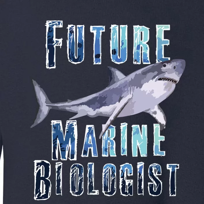 Shark Marine Biology Future Biologist Science Premium Toddler Sweatshirt