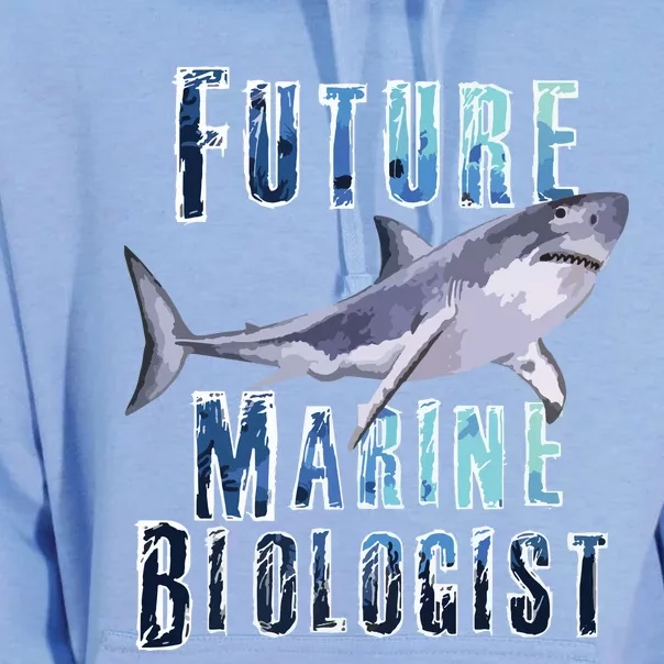 Shark Marine Biology Future Biologist Science Premium Unisex Surf Hoodie