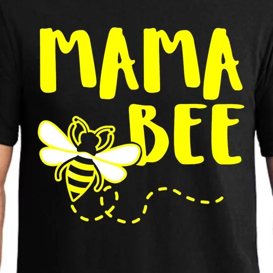 's Mama Bee Family Matching Beekeeper Mom Mommy Pajama Set