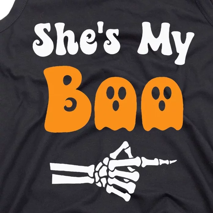 SheS My Boo Matching Halloween Pajama Tank Top