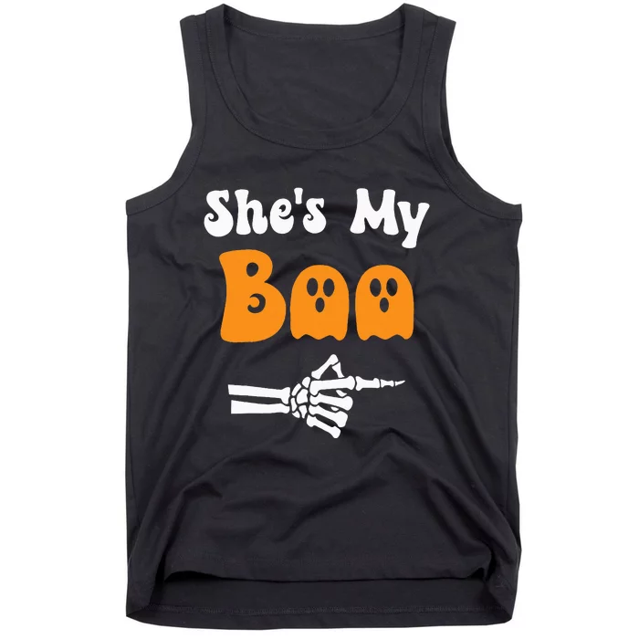 SheS My Boo Matching Halloween Pajama Tank Top