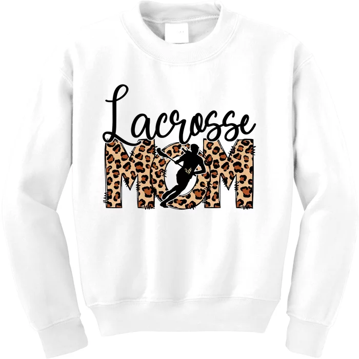 Sports Mom Bundle Lacrosse Kids Sweatshirt