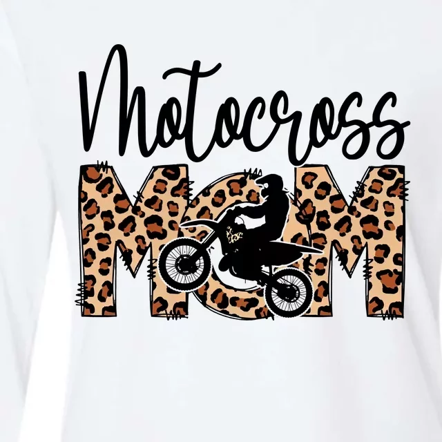 Sports Mom Bundle Motocross Womens Cotton Relaxed Long Sleeve T-Shirt