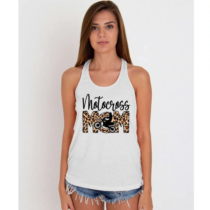 Sports Mom Bundle Motocross Women's Knotted Racerback Tank