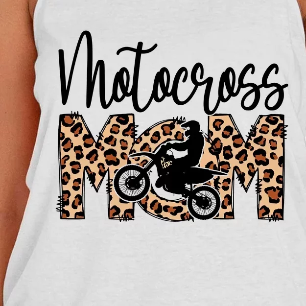 Sports Mom Bundle Motocross Women's Knotted Racerback Tank