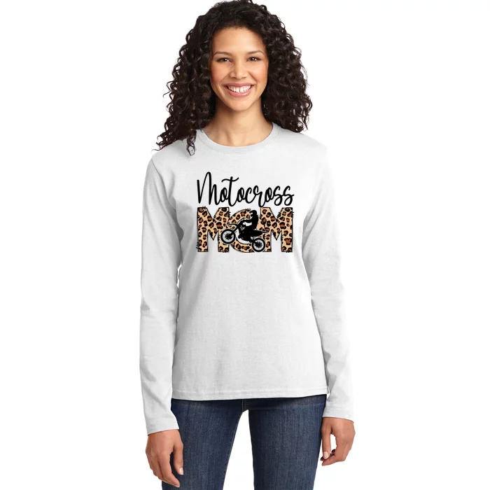 Sports Mom Bundle Motocross Ladies Long Sleeve Shirt