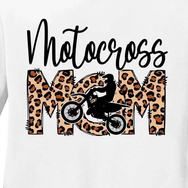 Sports Mom Bundle Motocross Ladies Long Sleeve Shirt