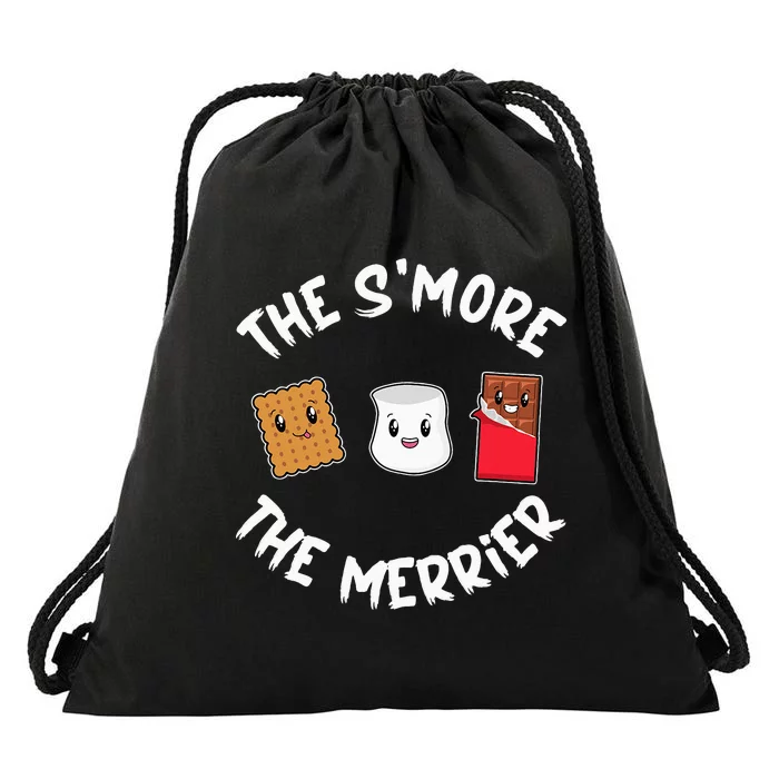 Smores Marshmallow Biscuit Chocolate Cute S'mores Drawstring Bag