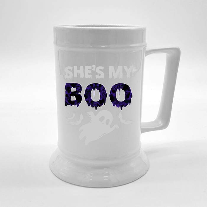 Shes My Boo Halloween Front & Back Beer Stein