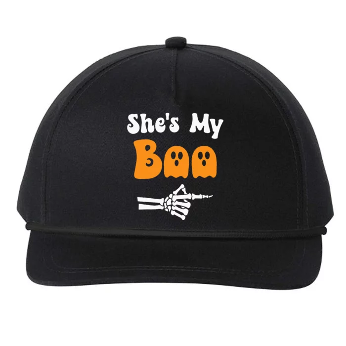 SheS My Boo Matching Halloween Pajama Couples SheS My Boo Snapback Five-Panel Rope Hat