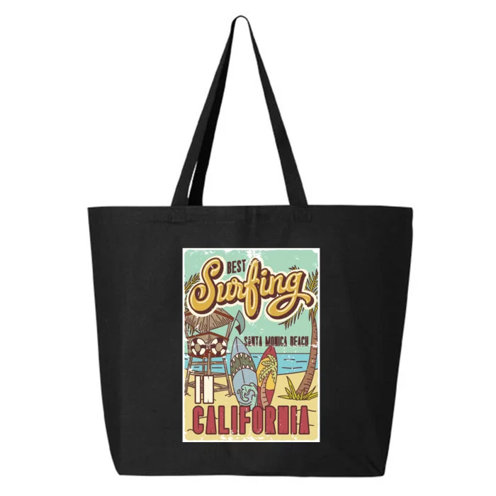 Santa Monica Beach California 25L Jumbo Tote