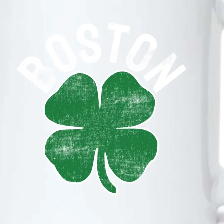 Shamrock Massachusetts Boston ST PATRICKS DAY Irish Green Black Color Changing Mug