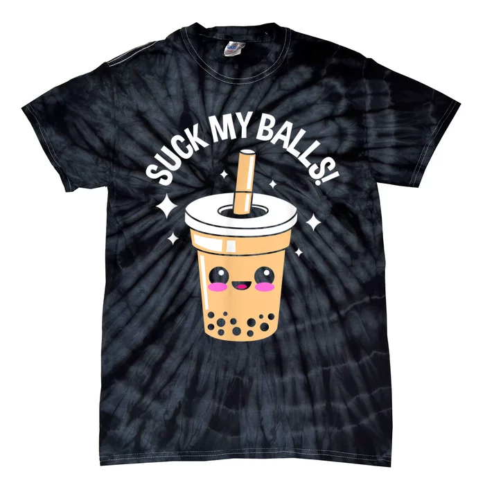 Suck My Balls Boba Tie-Dye T-Shirt