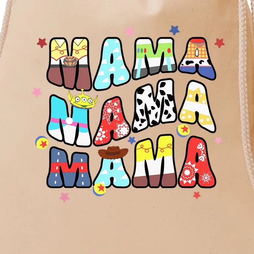 Story Mama Boy Mom Mommy Happy MotherS Day Drawstring Bag