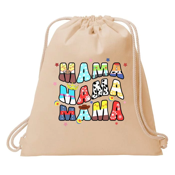 Story Mama Boy Mom Mommy Happy MotherS Day Drawstring Bag