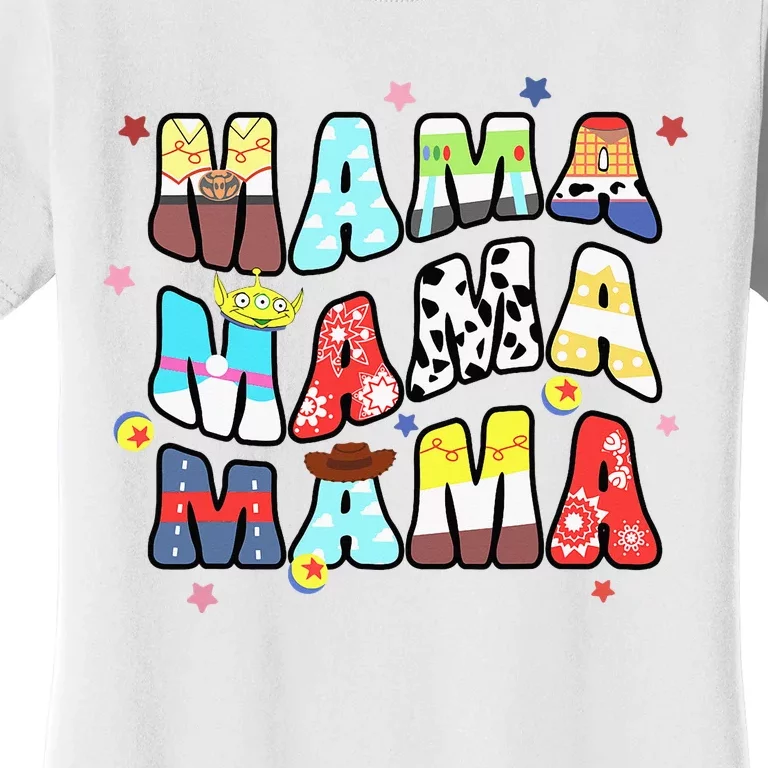 Story Mama Boy Mom Mommy Happy MotherS Day Women's T-Shirt