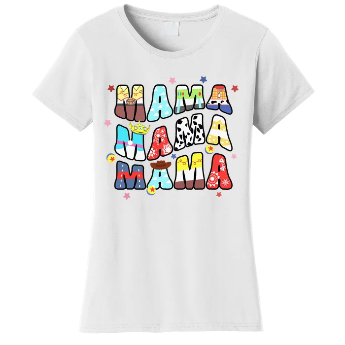 Story Mama Boy Mom Mommy Happy MotherS Day Women's T-Shirt