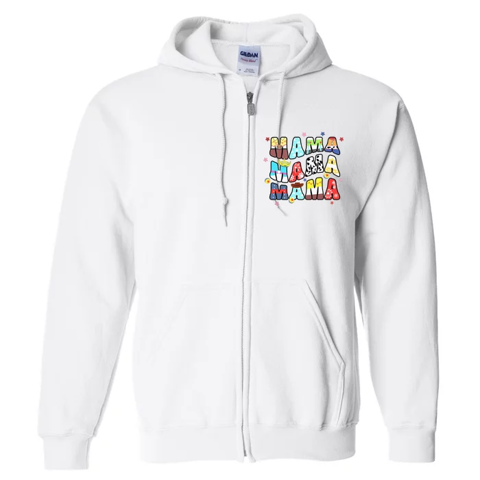 Story Mama Boy Mom Mommy Happy MotherS Day Full Zip Hoodie