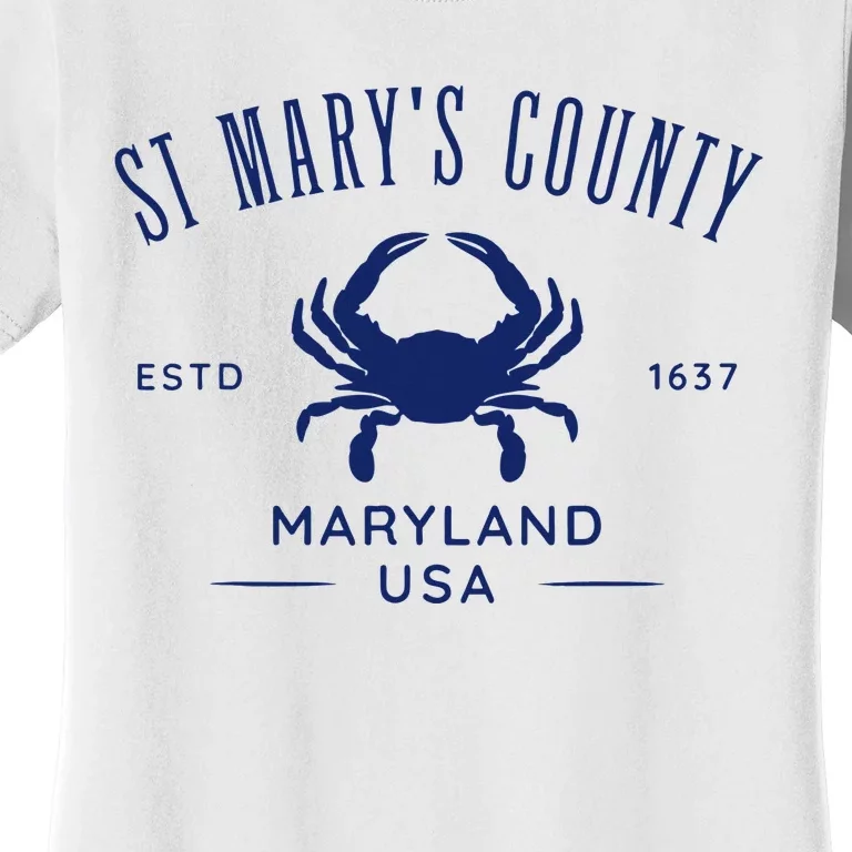 St MaryS County In Southern Maryland Est 1637 Women's T-Shirt