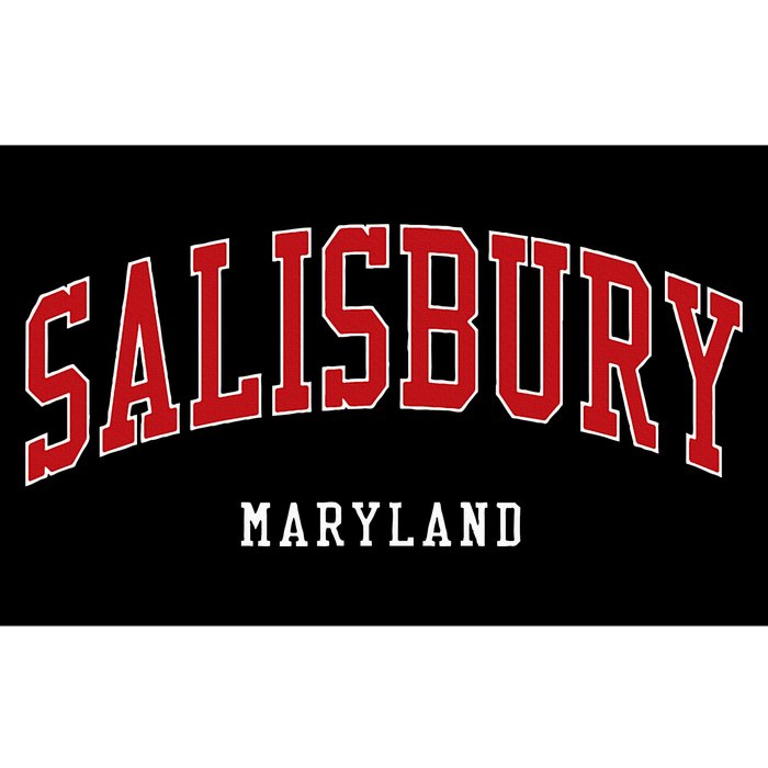 Salisbury Maryland College University Style Bumper Sticker