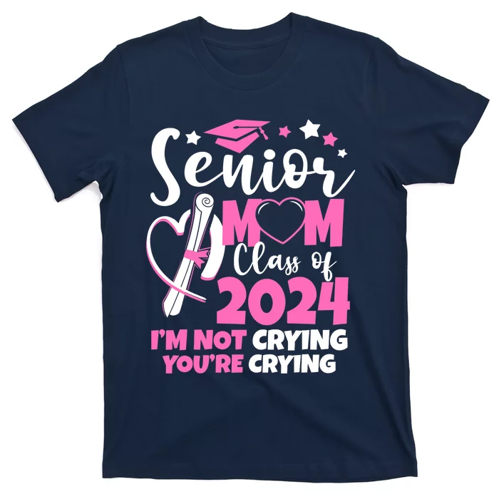 Personalized Senior Mom Basketball Shirt Class of 2024 