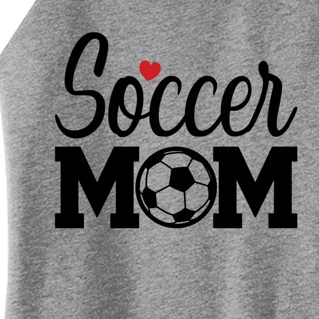 Soccer Mom Cute Mom Life Soccer Game Day Cheer Mom Gift Women’s Perfect Tri Rocker Tank