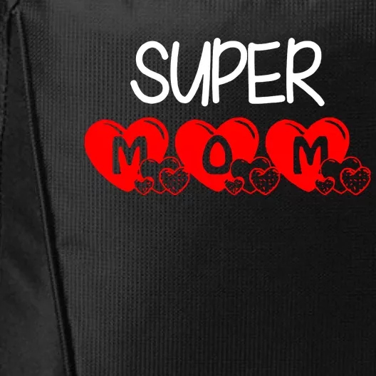 Super Mum Cute Mothers Day Lovely City Backpack