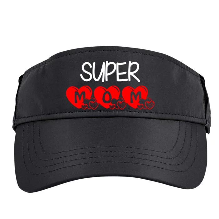 Super Mum Cute Mothers Day Lovely Adult Drive Performance Visor