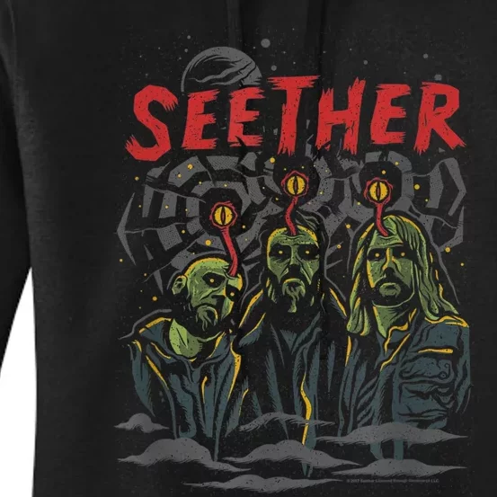 Seether Mind Control Women's Pullover Hoodie