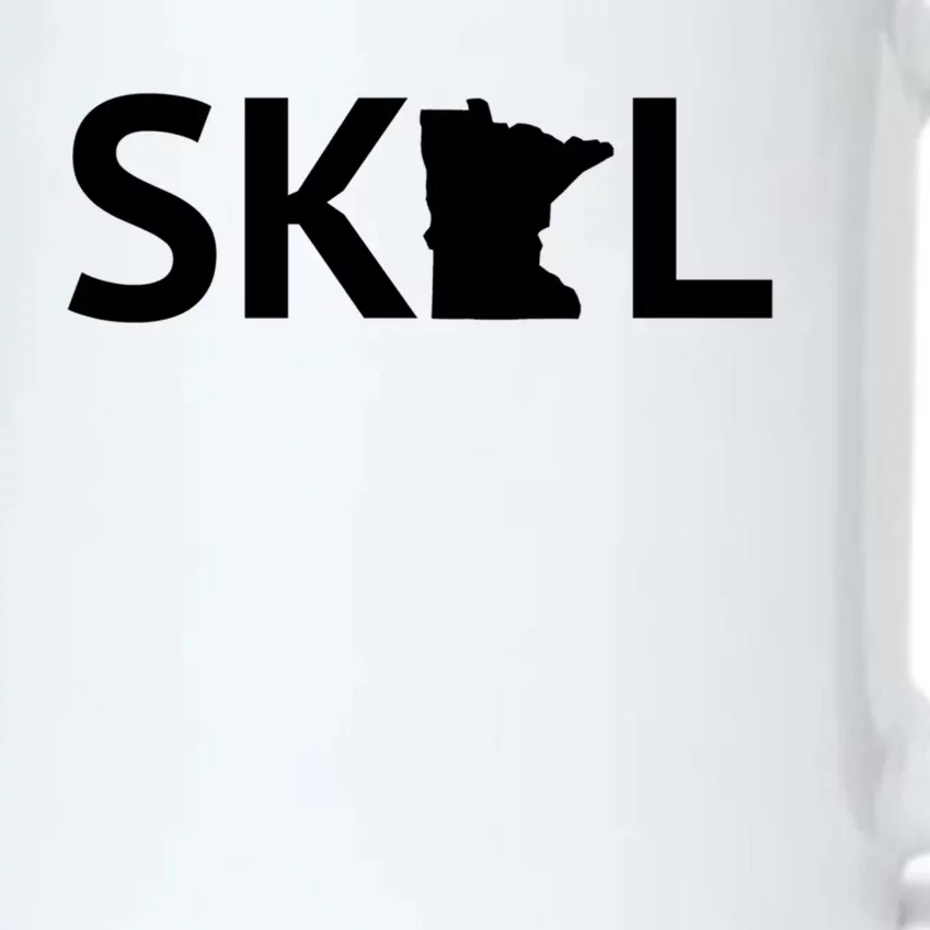 Skol Minnesota Cool Gift Let's Go Mn Hooded Great Gift Black Color Changing Mug