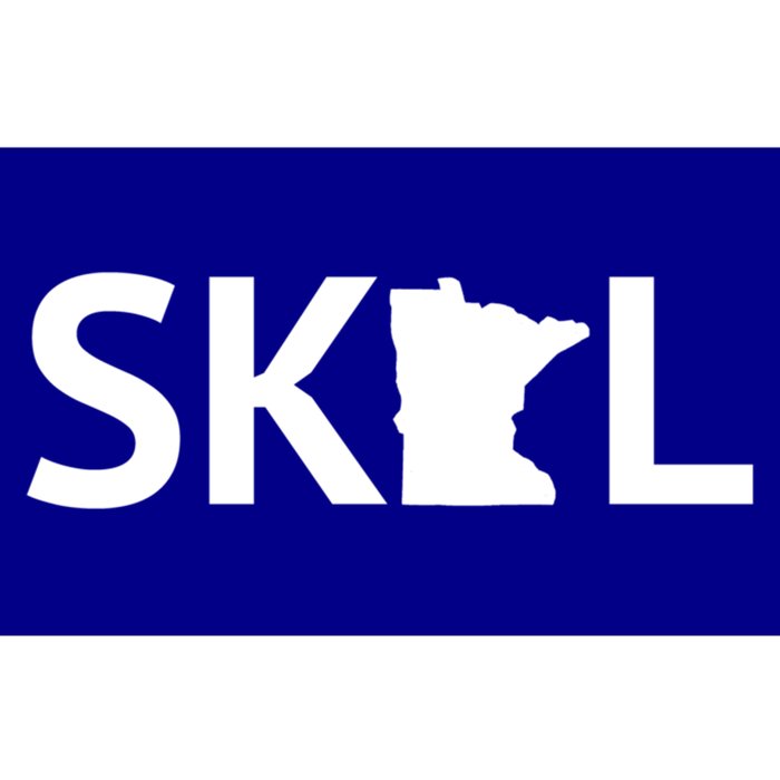 Skol Minnesota Cool Gift Let's Go Mn Hooded Great Gift Bumper Sticker