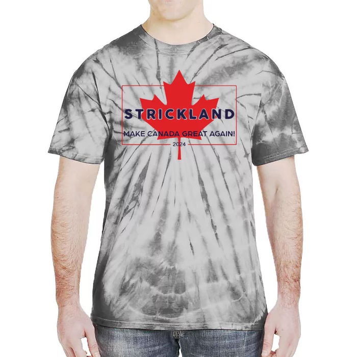 Strickland Make Canada Great Again 2024 Tie-Dye T-Shirt