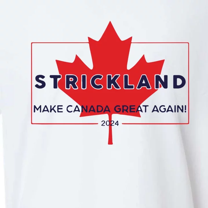 Strickland Make Canada Great Again 2024 Sueded Cloud Jersey T-Shirt