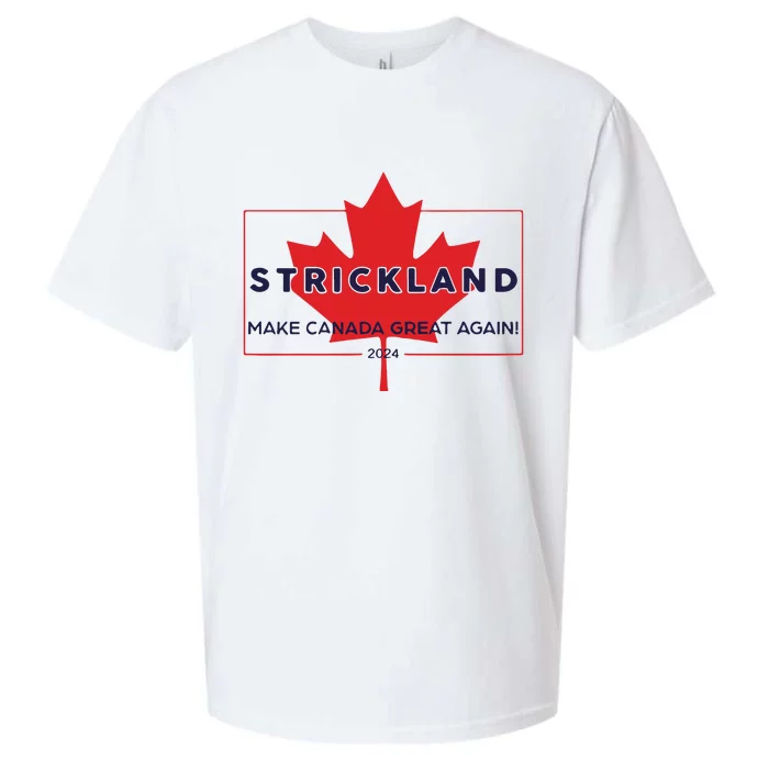 Strickland Make Canada Great Again 2024 Sueded Cloud Jersey T-Shirt