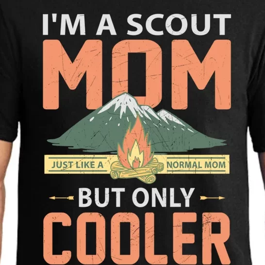 Scout Mom Camping Troop Camp Leader Scouting Gift Pajama Set