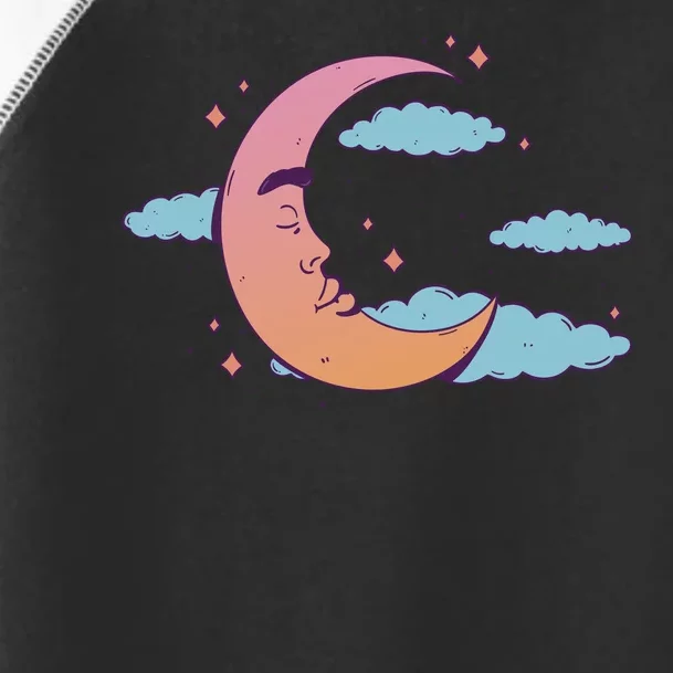 Sleeping Moon Cloud Toddler Fine Jersey T-Shirt