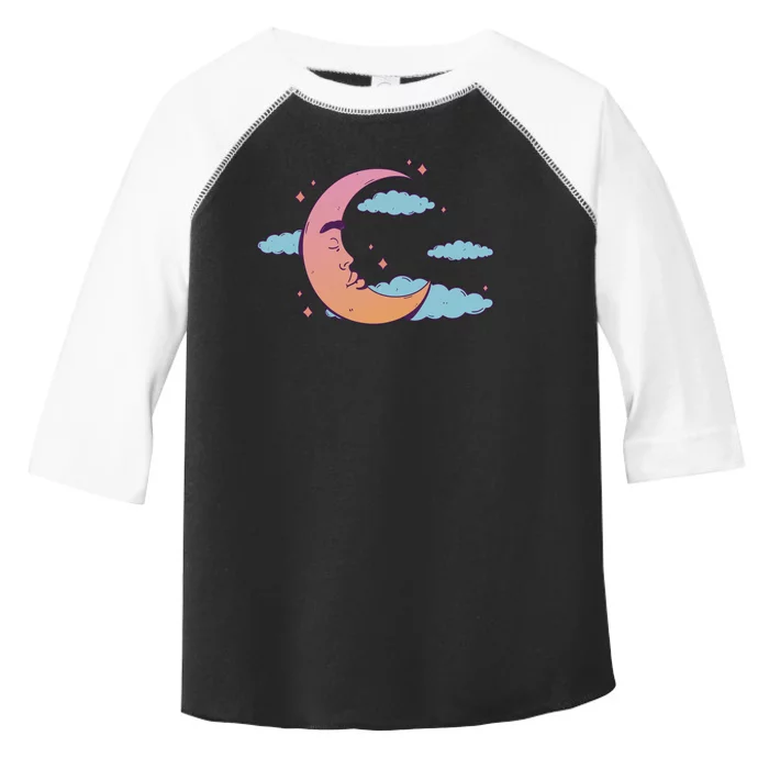 Sleeping Moon Cloud Toddler Fine Jersey T-Shirt