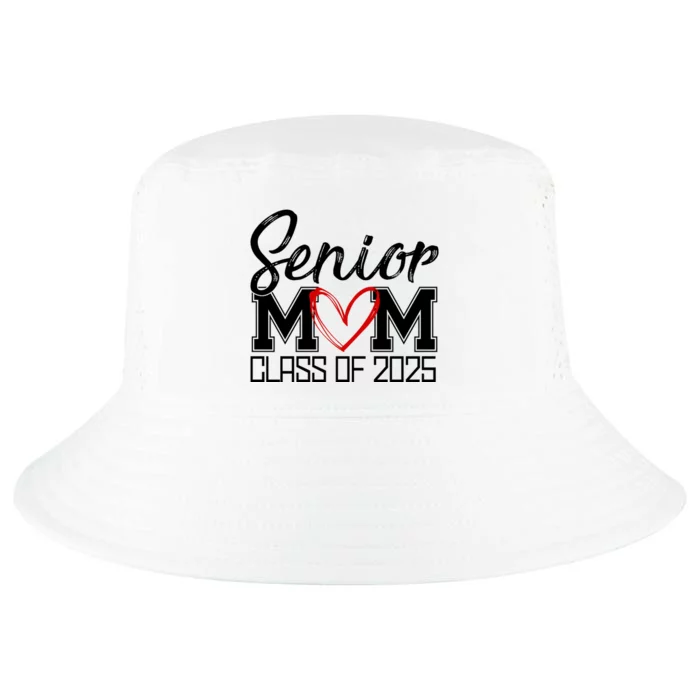 Senior Mom Class Of 2025 Heart Cool Comfort Performance Bucket Hat