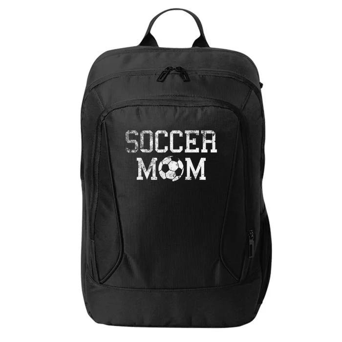 Soccer Mama Clothing Retro Vintage Soccer Mom City Backpack